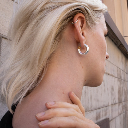 Citrin Hoops - Emmeli Holm Metallformgivning
