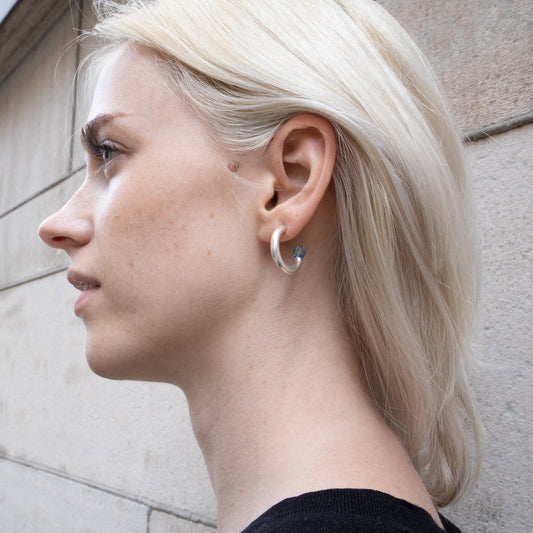 Topas Hoops - Emmeli Holm Metallformgivning