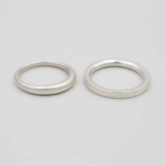 Vigselringar Par 4 - Emmeli Holm Metallformgivning