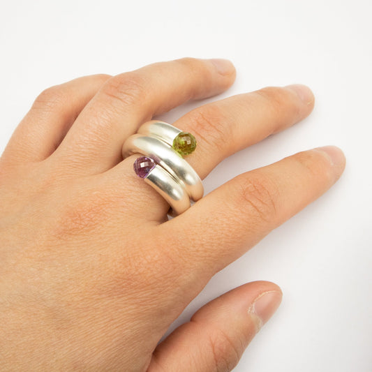 Vindling, ring - Emmeli Holm Metallformgivning